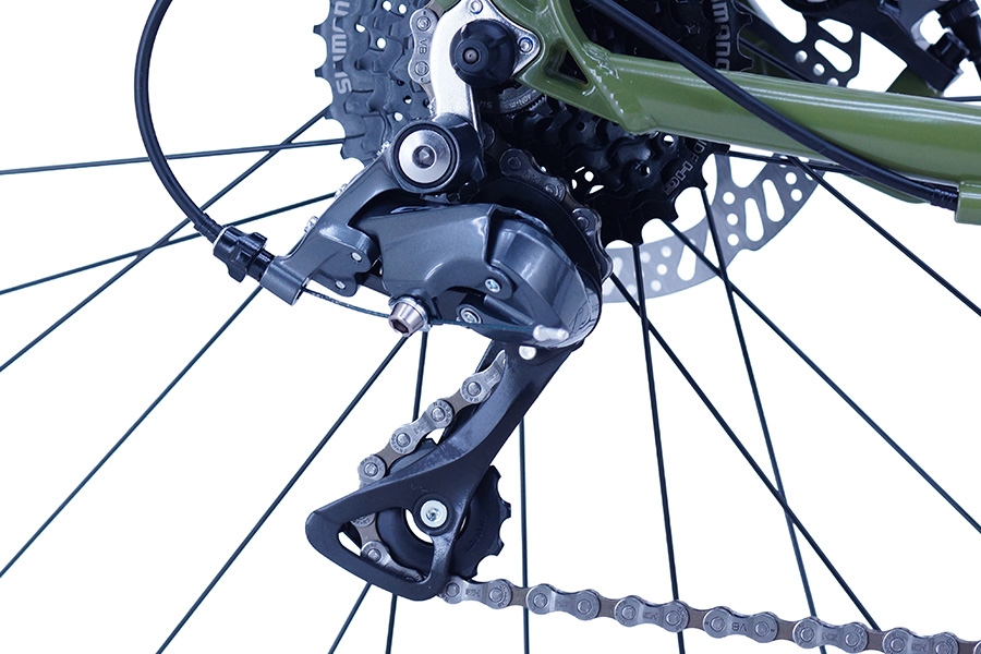 ●SHIMANO CLARIS リアディレーラー
RD-R2000
●スプロケット CS-HG31 11-32T