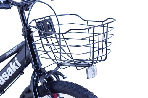 ●ワイヤーバスケット荷物が入れやすいバスケット付きです。安全のため、カゴ下に反射板（リフレクター）が付いています。