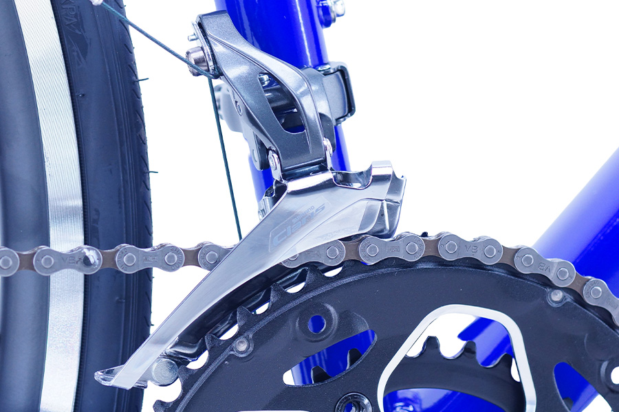 ●SHIMANO CLARIS フロントディレーラー
FD-R2000
●フロントチェーンホイル 50-34T