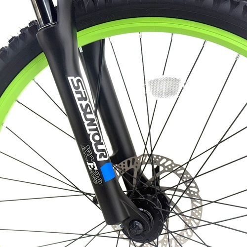 ●SR SUNTOR社製フロントサスペンションコイルスプリングタイプのサスペンションです。※26インチ用