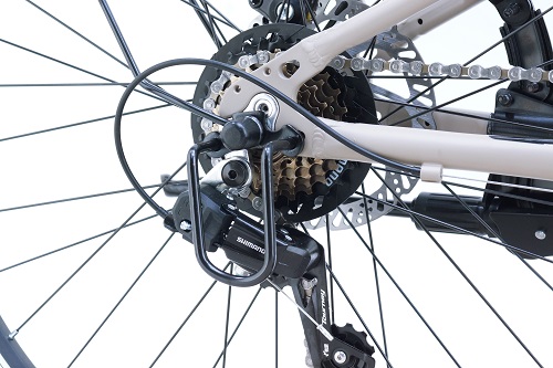 ●SHIMANO TOURNEY 7スピード変速メカ坂道はもちろん長距離走行も楽に走れます。