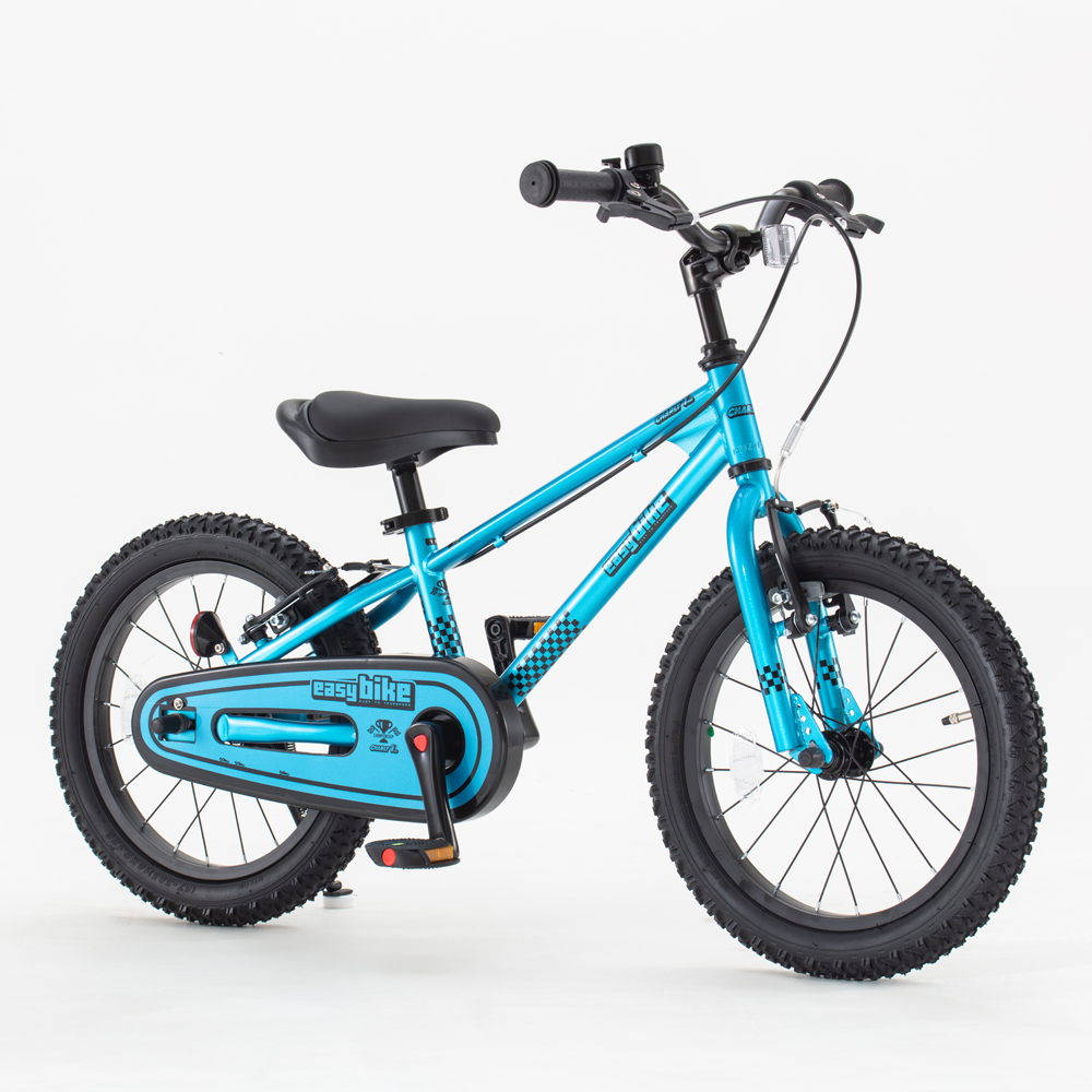 ブルー　自転車モード