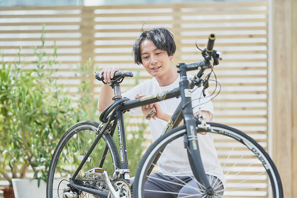 自転車の塗装が剥がれるのを防ぐためにできること