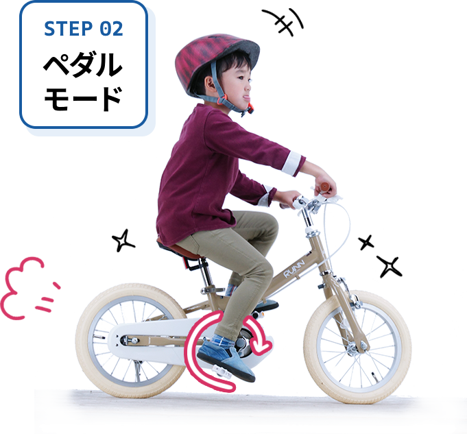 STEP02 ペダルモード